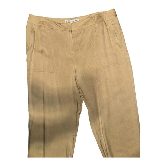 PER SE by CARSLISLE Cupro Blend Wide Leg Pants Size 10 - Picture 2 of 7